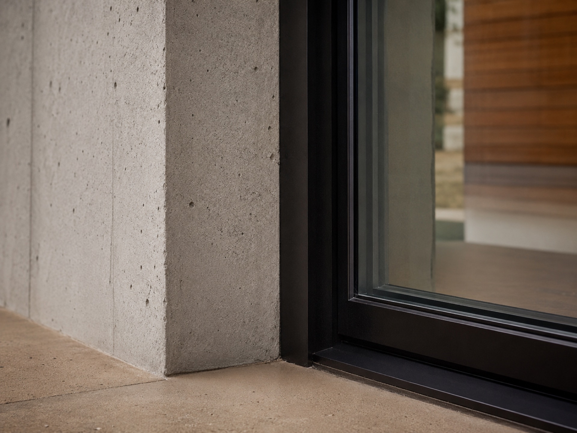 Detalle de construcción residencial de alta calidad